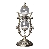 Hourglass Timer, 15 Minutes Embossed Golden