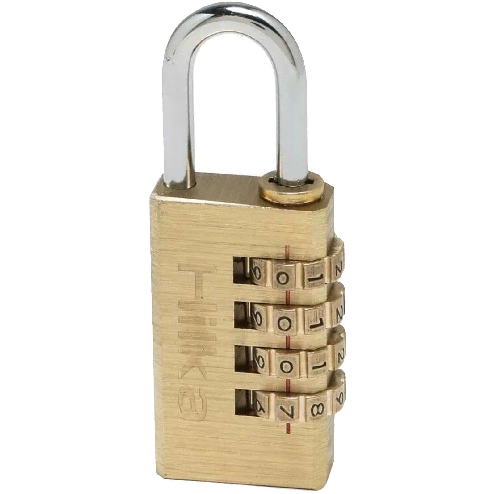 Hilka 70760030 30 mm Brass Combination Padlock