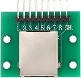 PENGLIN 5PCS RJ45 Horizontal Socket Connector Breakout Board Pin Headers view 4