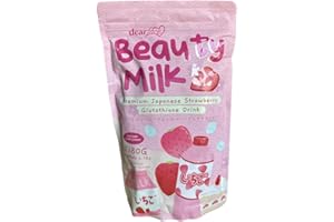 Dear Face Beauty Milk - Strawberry (10 x 18g Sachets)