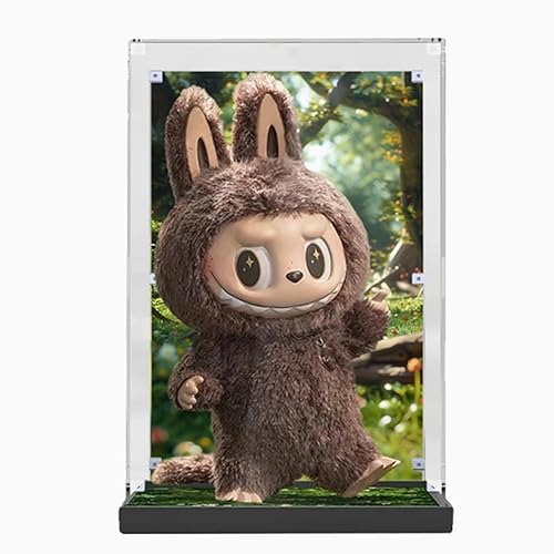 Acrylic Display Box for Bubble Mate Zimomo Labubu I Found You
