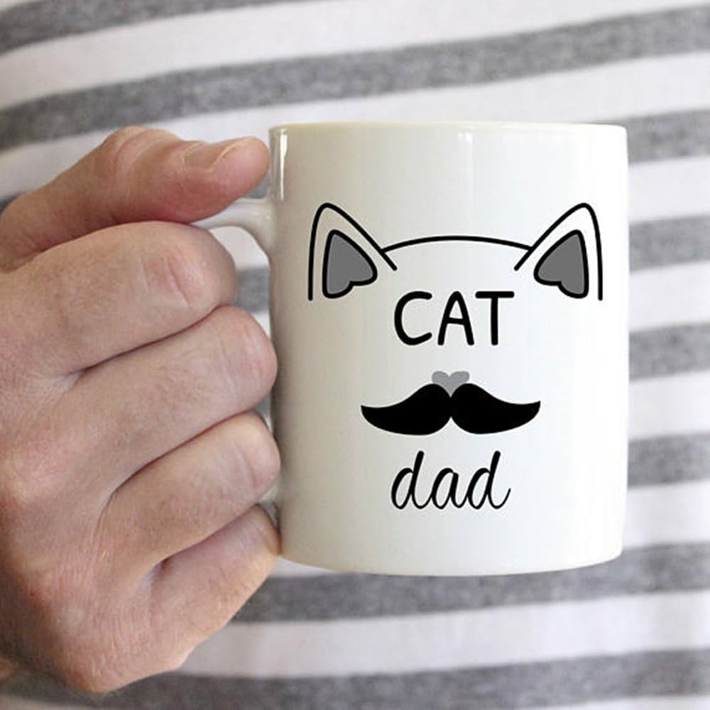 cat mom cat dad mugs