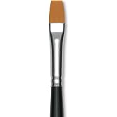 Utrecht Synthetic Sablette Brush - Long Handle, Bright, Size 10