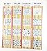 PUEEN 3D Nail Art Sticker Collection Set F2 - 16 Packs in Different Designs (Over 400 Stickers) Black & White Glitter Rhinestones 3D Lace Patterns Flowers Butterflies Hearts Nail Art Decal Decorations Stickers-BH000509