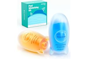 POOLHOUR Pool Winter Closing Kit for Above Gound and Inground Pools, 3 in 1 Pool Winterizing Kit, Swimming Pool Winterizer Up to 30,000 Gallon
