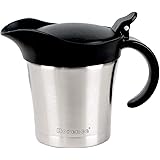 Rorence Stainless Steel Double Insulated Gravy Boat/Sauce Jug 16 Ounce Capacity