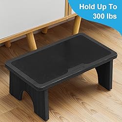 StrongTek Foldable Kids Step Stool, Folding Wooden