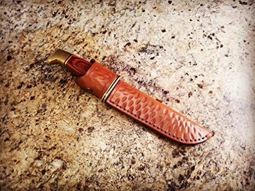 Buck 119 Special Sheath - Leather Knife Sheath for Buck 119 Special - Scout Hip Carry Holster- Made in USA