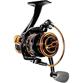 Summer and Centron Spinning Reels, 12 +1 BB Light Weight &amp; Ultra Smooth Reel for Ice/Summer 3000/1000 Fishing Reel by QINGLER