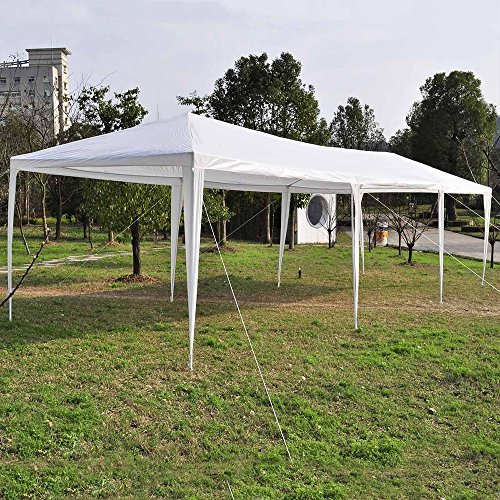 Clevr 10'x30' Wedding Party Canopy Tent, Removable Sidewalls with Windows, Great for Outdoors Events Gazebo Pavilion Cater
