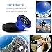 Luxsure Universal 3 in 1 Camera Lens Kit Clip-On 180 Degree Supreme Fisheye + 0.65X Wide Angle+ 10X Macro Lens for iPhone 7, iPhone 6s/6s Plus, iPhone 6/6 Plus,iPhone 5 5S Samsung S7 Android(Blue)