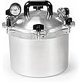 All American 1930: 10.5qt Pressure Cooker/Canner (The 910) - Exclusive Metal-to-Metal Sealing System - Easy to Open & Close - Suitable for Gas, Electric, or Flat Top Stoves - Made in the USA