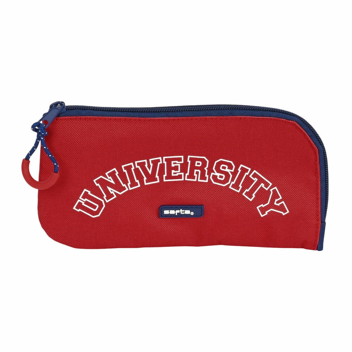 SAFTA 842229908 Flat Pencil Case University 23X11X1Cm, Multicoloured