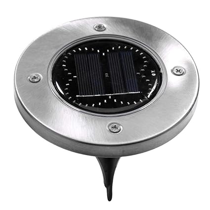 Matefielduk Lámparas de jardín a prueba de agua al aire libre a prueba de agua con