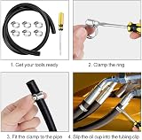 QEEROYO 8mm High-Temp Fuel Line 1m with Clamps for Tractors Cars Trucks view 5