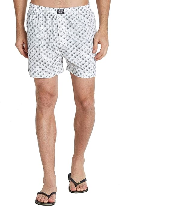 bare denim boxer shorts