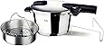 Fissler vitaquick Pressure Cooker Stainless Steel Induction, 8.5 Quart, silver