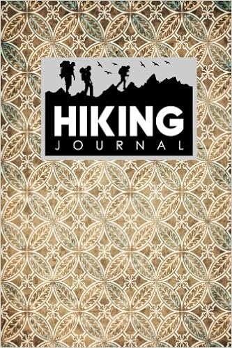 Hiking Journal Hike Notebook Hiking Log Book Template
