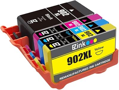Amazon.com: E-Z Ink (TM) Remanufactured Ink Cartridge Replacement for HP 902 XL 902XL for HP 