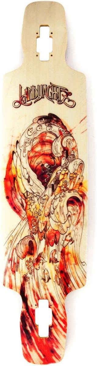 Landyachtz Drop Carve 37" Waves Longboard Deck 2016
