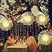 LetsFunny Fairy Firework String Wire Lights, LED DIY 8 Modes Dimmable Waterproof Decorative Hanging Starburst Lights for Christmas, Home, Patio, Indoor Outdoor Decoration (4 Pack)