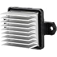 Motoforti HVAC Blower Motor Resistor Heater Blower Resistor for Mitsubishi Outlander 2014-2017 Metal ABS No.7802A240 Silver T