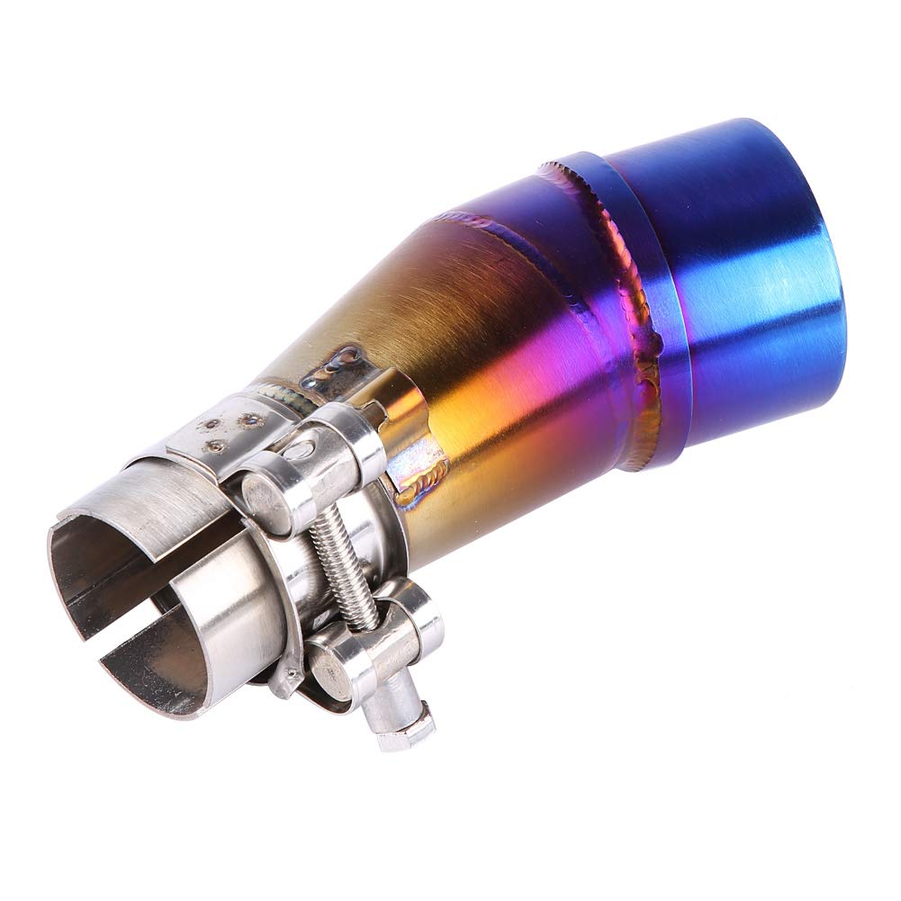 Qiilu Motorcycle Exhaust Centre Pipe Full Exhaust System Middle Pipe Link Connect For FZ6 FZ6-N 2004-2009