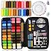 Sewing Kit BoChang - Over 130 DIY Premium Sewing Supplies, Zipper Portable & Complete Mini Sew Kit for Traveller, Adults, Beginner, Emergency - Filled with Mending Supplies and Sewing Accessories