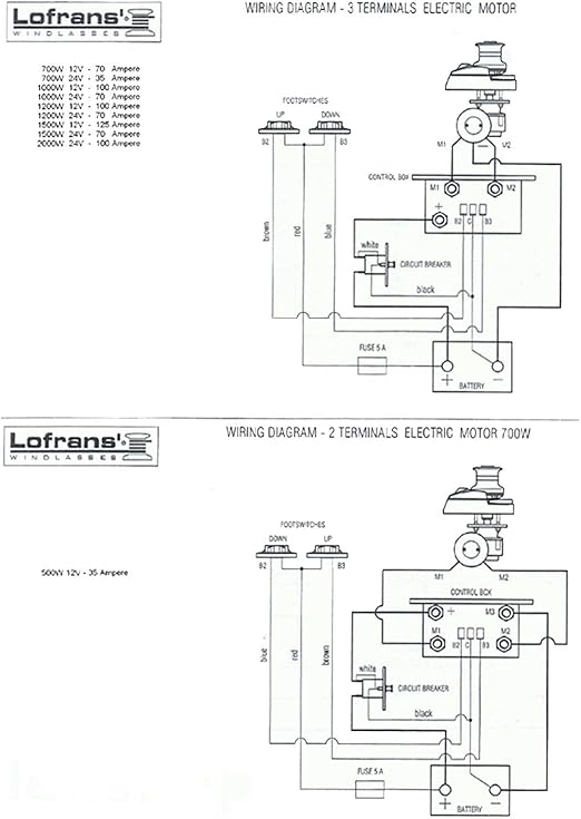 Lofrans Control Box For Ankerwinden 1700 2300w Control Unit
