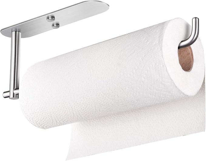 VAEHOLD Paper Towel Holder Under Mount, Self