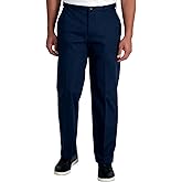 Haggar Men's Premium No Iron Khaki Classic Fit Flat Front Casual Pant (Regular and Big & Tall Sizes)