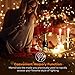 TaoTronics TT-SL006 66ft 200 LED String Lights with RF Remote Control, Super Soft Waterproof Copper Wire for Indoor and Outdoor (Warm White)