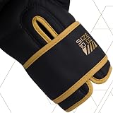AQF Boxing Gloves Kids Adults Training Muay Thai 6oz-16oz Gold 4oz view 9
