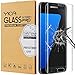 Galaxy S7 Edge Glass Screen Protector , Yica Anti-Bubble Tempered Glass Screen Protector [9H Hardness][Full Screen Coverage] for Samsung Galaxy S7 Edge