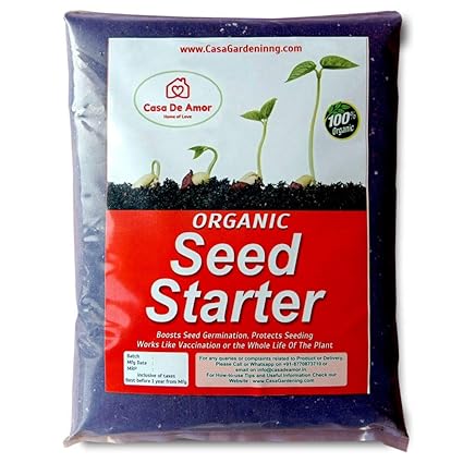 Casa De Amor Organic Seed Starter Mix (2 kg, Brown)
