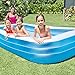 Intex Swim Center Family 72 x 120 Inch Swimming Pool and Quick Fill Air Pump