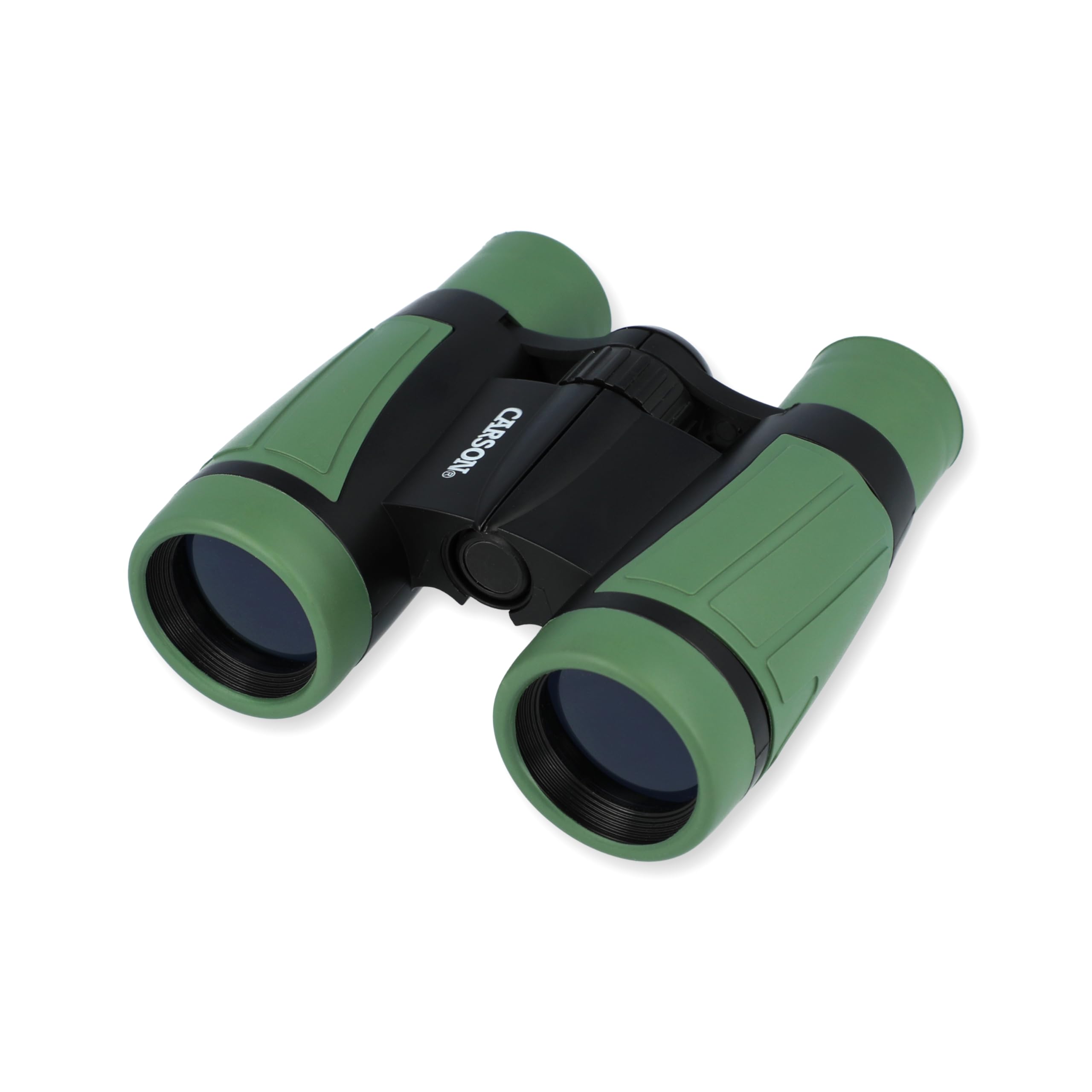 Carson HU-530 Hawk Kid's 30mm Binoculars, Green — image 1