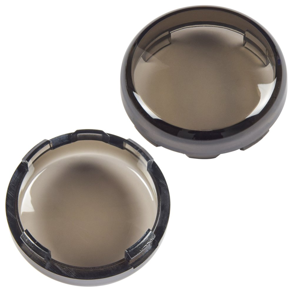 Amazicha 4 PCS Amber Front Rear Bullet Turn Signal Lens Covers for