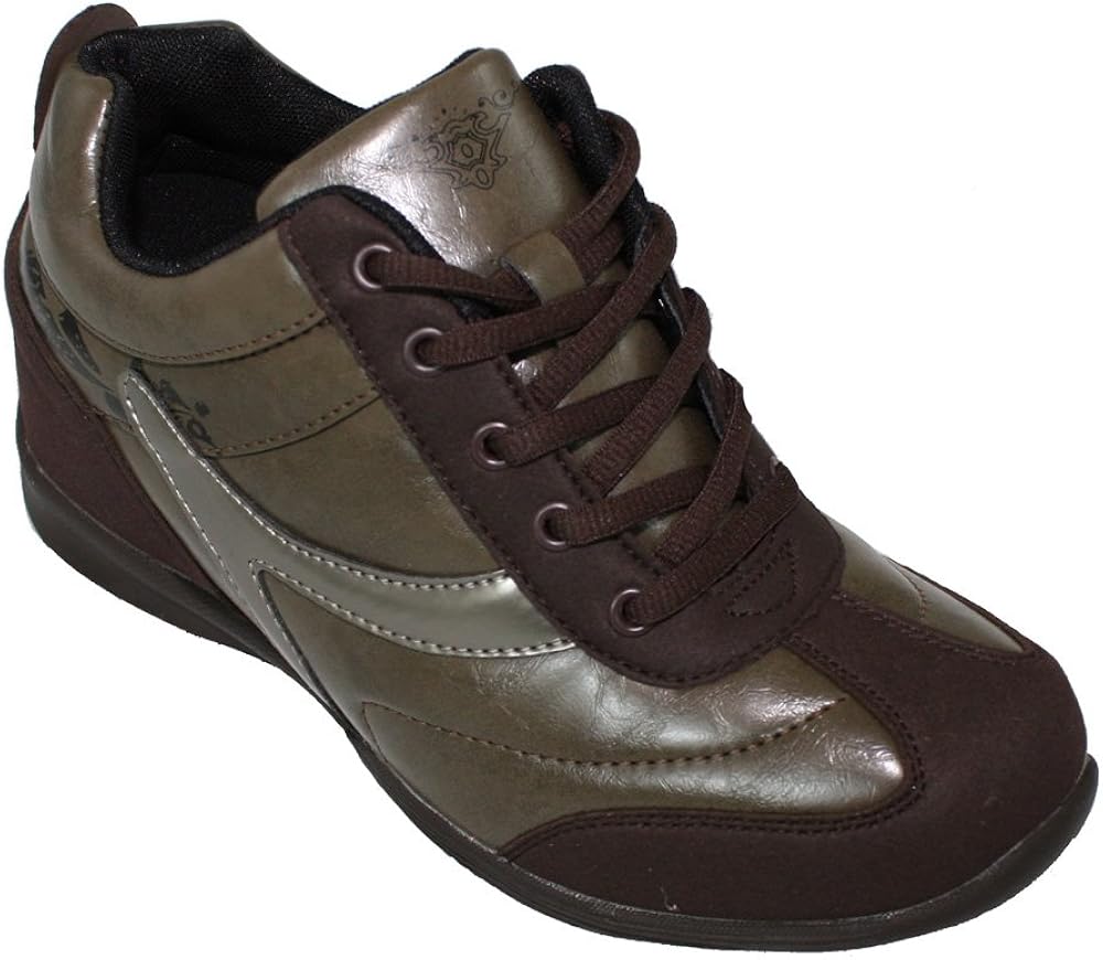 brown leather casual sneakers