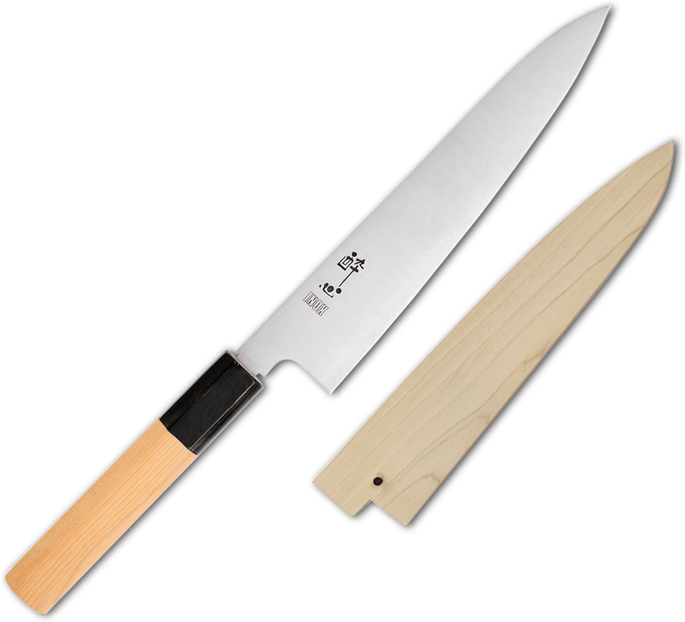 Suisin Inox Honyaki WaGyutou 9.4" (24cm) Gyutou Knives