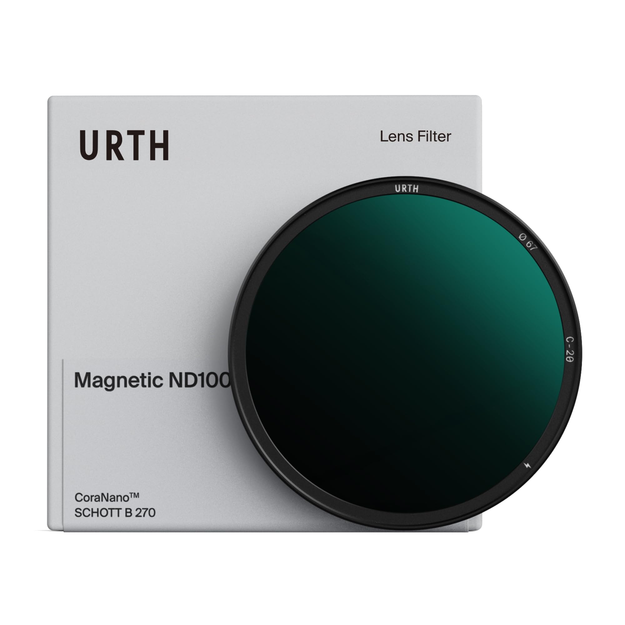 Urth 49mm Magnetic ND1000 (10 Stop) Lens Filter (Plus+) — 20-Layer Nano-Coated, Ultra-Slim Neutral Density Camera Lens Exposure Filter