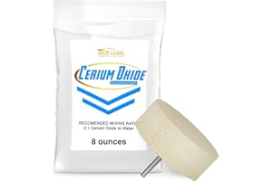Gold Label Detailing Optical Grade Cerium Oxide 8oz Glass Repair Powder | Glass Window and Windshield Repair