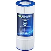 Clearipple 100 Sq. Ft. Pool Filter Compatible with CC100, CCRP100, PAP100, Predator 100, R173215, Unicel C-9410, Filbur FC-0686, NSF Certified, 23 5/8" x 10 1/16",1 Pack