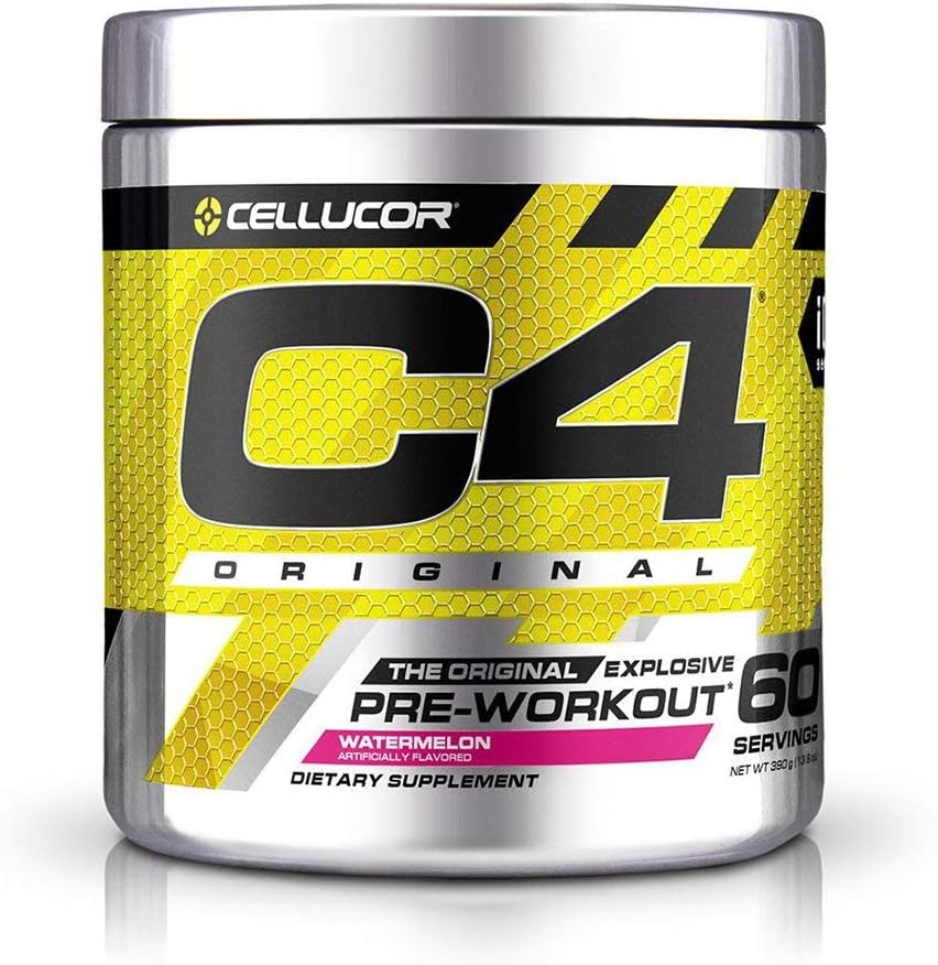 Cellucor International Version C4 オリジナルプレワークアウトパウダー ウォーターメロン 60杯分 [海外直送品]