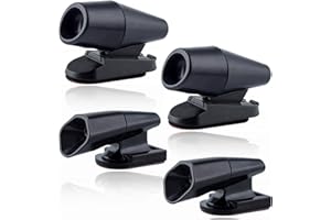 GOLD DEER 4PCS Deer Whistles Deer Warning Whistle for Car Deer Warning Unit Save a Deer Whistles Deer Warning Devices with Wa