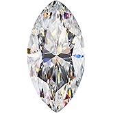 Star Fire Moissanite Loose Gemstones Marquise Cut | Gem Stones for Jewelry Making w/D/VVS1 Color Clarity | Ideal for Pendant, Ring & Stud Earring | Certificate of Authenticity Included | 0.05-3 Carat
