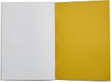 Rhino A4 Exercise Books 32-Page 10mm Squares 3-Pack Yellow view 6