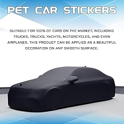 QBOONPT Hello Beautiful Car Decals, Car Rearview
