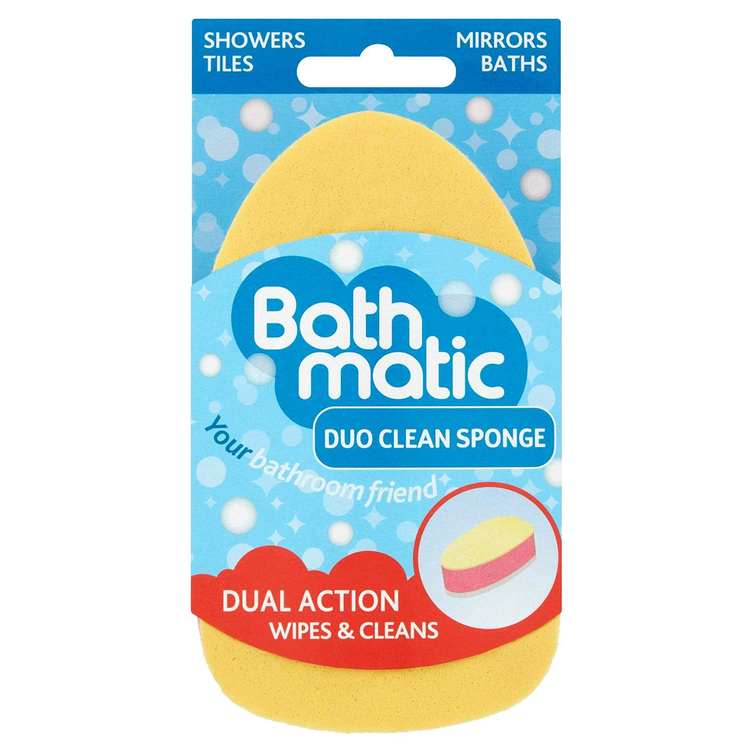 Bathmatic Duo Clean Sponge