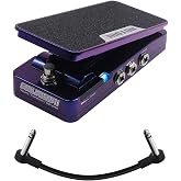 HOTONE Wah Active Volume Passive Expression Guitar Effects Pedal Switchable Soul Press II 4 in 1 with Visible Guitar Effects Pedal(Included 1 PCS Additional 15 CM TS Cable)
